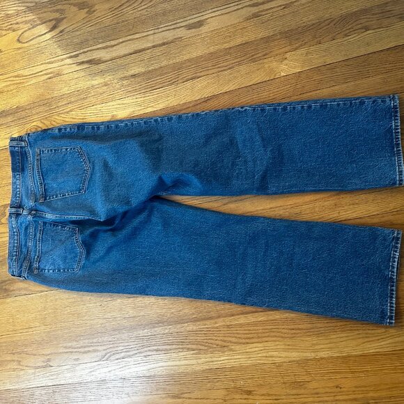 Abercrombie and Fitch Low Rise Baggy Jean MEDIUM WASH 10L 30L - Picture 3 of 4